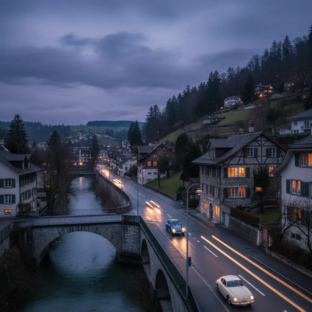 Zürich Strasse Umgebung